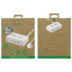 Prelungitor pentru interior 4smarts, 2 prize, 1xUSB-A, 4xUSB-C, 4000W, 3A, Alb 5 - lerato.ro