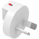 Set 3 adaptoare retea 4smarts Worldplug GaN, 2.5A, Compatibil cu prize EU/UK/US/AU, Alb 5 - lerato.ro