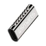 Set 4 adaptoare 4smarts USB-C tata la USB-C mama, 20 Gb/s, 4K Ultra HD, Negru 3 - lerato.ro