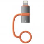 Set 2 adaptoare Lightning la USB-C mama AWEI A11, 27W, 480Mbps, Gri 3 - lerato.ro