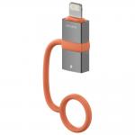 Set 2 adaptoare Lightning la USB-C mama AWEI A11, 27W, 480Mbps, Gri 4 - lerato.ro