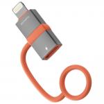 Set 2 adaptoare Lightning la USB-C mama AWEI A11, 27W, 480Mbps, Gri 5 - lerato.ro