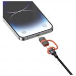 Set 2 adaptoare Lightning la USB-C mama AWEI A11, 27W, 480Mbps, Gri 9 - lerato.ro