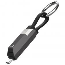 Cabluri de date si incarcare, Cablu pentru incarcare si transfer de date 4Smarts USB4 Enterprise Storage, USB-C la USB-C, USB4 Gen 3, 240W, 12A, 40Gb/s, 6cm, Gri, lerato.ro