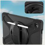 Carcasa 4smarts Rugged Case Grip compatibila cu Samsung Galaxy Tab A11 Plus, 11 inch, Negru 4 - lerato.ro