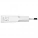 Incarcator retea 4smarts FlatPlug Slim Dual, 30W, 3A, 2xUSB-C, Fast Charging, Alb 5 - lerato.ro