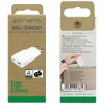 Incarcator retea 4smarts FlatPlug Slim Dual, 30W, 3A, 2xUSB-C, Fast Charging, Alb 9 - lerato.ro