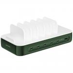 Statie de incarcare 4smarts Team, PD 100W, 4x USB-C, 2x USB-A, Verde 2 - lerato.ro
