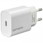 Incarcator retea 4smarts VoltPlug, 20W, 3A, 1x USB-C, Cablu USB-C la Lightning inclus, Alb 3 - lerato.ro