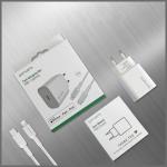Incarcator retea 4smarts VoltPlug, 20W, 3A, 1x USB-C, Cablu USB-C la Lightning inclus, Alb 13 - lerato.ro