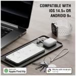 Tracker 4smarts SkyTag Duos, Compatibil cu Apple Find My, Raza actiune 50m, CR2032, 4 bucati, Alb 6 - lerato.ro