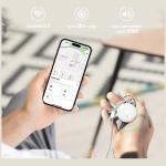 Tracker 4smarts SkyTag Duos, Compatibil cu Apple Find My, Raza actiune 50m, CR2032, 4 bucati, Alb 8 - lerato.ro