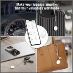 Tracker 4smarts SkyTag Duos, Compatibil cu Apple Find My, Raza actiune 50m, CR2032, 4 bucati, Alb 10 - lerato.ro