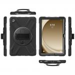 Carcasa 4smarts Rugged Case Grip compatibila cu Samsung Galaxy Tab A9 Plus, 11 inch, Negru 3 - lerato.ro