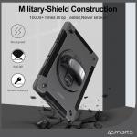 Carcasa 4smarts Rugged Case Grip compatibila cu Samsung Galaxy Tab A9 Plus, 11 inch, Negru 11 - lerato.ro