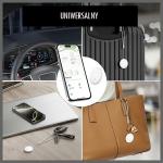 Set 2x Tracker 4smarts SkyTag, Bluetooth, Compatibil cu Apple Find My, Baterie CR2032, Alb 5 - lerato.ro