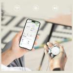 Set 2x Tracker 4smarts SkyTag, Bluetooth, Compatibil cu Apple Find My, Baterie CR2032, Alb 7 - lerato.ro