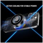Incarcator Wireless 2 in 1 4smarts Qi2, Compatibil MagSafe, Rotire 360 grade, Iluminare RGB, 25W, 3A, USB-C, Gri 5 - lerato.ro