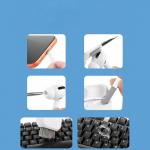 Set curatare 4smarts pentru diverse dispozitive, 10 in 1, Alb 8 - lerato.ro