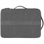 Geanta laptop 4smarts AirCushion Multi Sleeve compatibila cu laptop 15 inch, Nylon, Buzunar pentru tableta 10 inch, Gri 3 - lerato.ro
