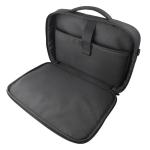 Geanta laptop 4smarts Target Eco Clamshell compatibila cu laptop 15-16 inch, Poliester, 36.5 x 25.5 cm, Negru 5 - lerato.ro