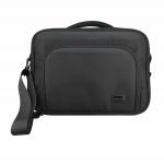 Geanta laptop 4smarts Target Eco Clamshell compatibila cu laptop 13-14 inch, Poliester, 33.5 x 24.5 cm, Negru 2 - lerato.ro