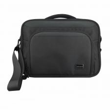 Geanta laptop 4smarts Target Eco Clamshell compatibila cu laptop 13-14 inch, Poliester, 33.5 x 24.5 cm, Negru