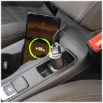 Incarcator auto 4smarts, 2xUSB-A, 30W, 3.1A, Fast Charging, Gri 5 - lerato.ro