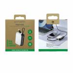 Baterie externa portabila 4smarts Pocket, 10000 mAh, 30W, 1x USB-C, 1x USB-A, 1x Cablu USB-C, Silver 5 - lerato.ro