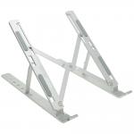Stand universal laptop 4smarts ErgoFix H18, Ajustabil, Aluminiu, Compatibil cu laptop-uri pana la 15.6 inch, Silver 3 - lerato.ro