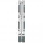 Stand universal laptop 4smarts ErgoFix H18, Ajustabil, Aluminiu, Compatibil cu laptop-uri pana la 15.6 inch, Silver 4 - lerato.ro