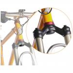 Dispozitiv anti pierdere 4smarts SkyTag Duos cu suport pentru furca bicicletei, Compatibil cu Apple Find My /  Google Find Hub, Bluetooth 5.3, Baterie CR2032, Negru 3 - lerato.ro