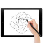 Stylus Pen 4smarts Stylus Pro 3 compatibil cu diferite tablete / telefoane, Activ, Prindere magnetica, 1 varf de rezerva, USB-C Negru 5 - lerato.ro