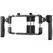 Suport video universal pentru smartphone 4smarts, Telecomanda Wireless, Multiple puncte de montare pentru accesorii, Negru