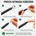 Stylus Pen 4smarts Pencil Pro EMR compatibil cu diferite tablete / telefoane, Pasiv, Negru 5 - lerato.ro