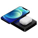 Statie de incarcare Wireless 3 in 1 4smarts UltiMag , 20W, Incarcare Wireless 15W,  Cablu USN-A la USB-C 1.2m inclus, Negru 4 - lerato.ro