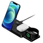 Statie de incarcare Wireless 3 in 1 4smarts UltiMag , 20W, Incarcare Wireless 15W,  Cablu USN-A la USB-C 1.2m inclus, Negru 8 - lerato.ro