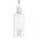 Incarcator retea 4smarts PDPlug Slim GaN Jojo, 65W, 3A, 2x USB-C, 1x USB-A, Alb 6 - lerato.ro