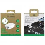 Incarcator retea 4smarts PDPlug Slim GaN Jojo, 65W, 3A, 2x USB-C, 1x USB-A, Alb 10 - lerato.ro