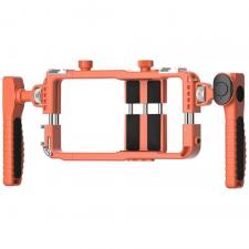 Suport video universal pentru smartphone 4smarts, Telecomanda Wireless, Multiple puncte de montare pentru accesorii, Portocaliu