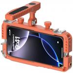 Suport video universal pentru smartphone 4smarts, Telecomanda Wireless, Multiple puncte de montare pentru accesorii, Portocaliu 12 - lerato.ro