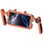 Suport video universal pentru smartphone 4smarts, Telecomanda Wireless, Multiple puncte de montare pentru accesorii, Portocaliu 13 - lerato.ro