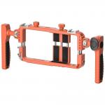 Suport video universal pentru smartphone 4smarts, Telecomanda Wireless, Multiple puncte de montare pentru accesorii, Portocaliu 4 - lerato.ro