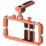 Suport video universal pentru smartphone 4smarts, Telecomanda Wireless, Multiple puncte de montare pentru accesorii, Portocaliu 7 - lerato.ro