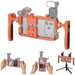 Suport video universal pentru smartphone 4smarts, Telecomanda Wireless, Multiple puncte de montare pentru accesorii, Portocaliu 8 - lerato.ro