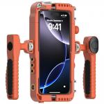 Suport video universal pentru smartphone 4smarts, Telecomanda Wireless, Multiple puncte de montare pentru accesorii, Portocaliu 9 - lerato.ro