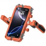 Suport video universal pentru smartphone 4smarts, Telecomanda Wireless, Multiple puncte de montare pentru accesorii, Portocaliu 10 - lerato.ro