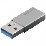 Set 2 adaptoare USB-A tata la USB-C mama 4smarts, Silver 4 - lerato.ro