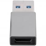 Set 2 adaptoare USB-A tata la USB-C mama 4smarts, Silver 5 - lerato.ro