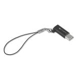 Adaptor 4smarts Micro-USB - USB Type-C Negru 4 - lerato.ro